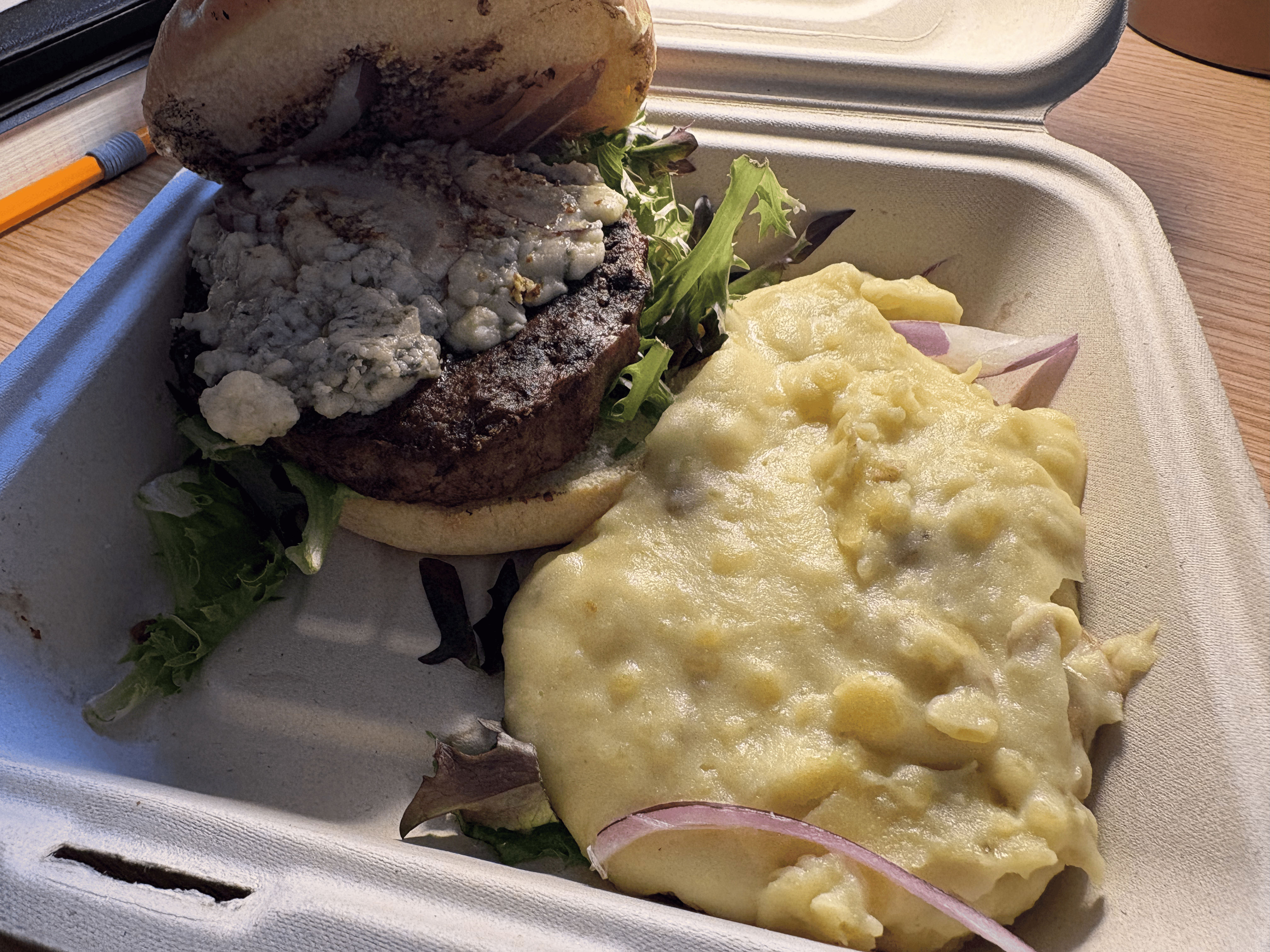 Black and Blue Burger