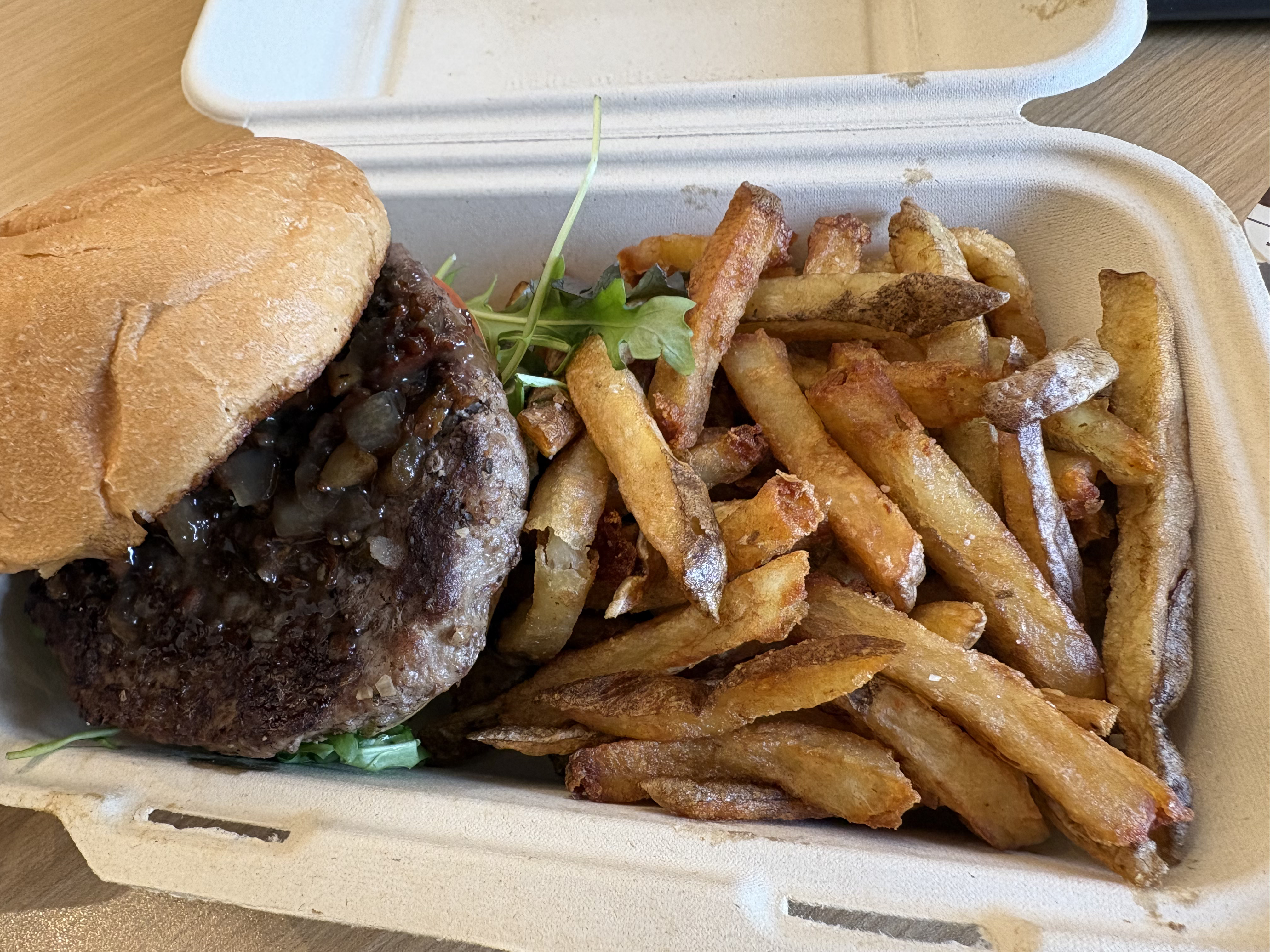 Brie and Bacon Jam Burger