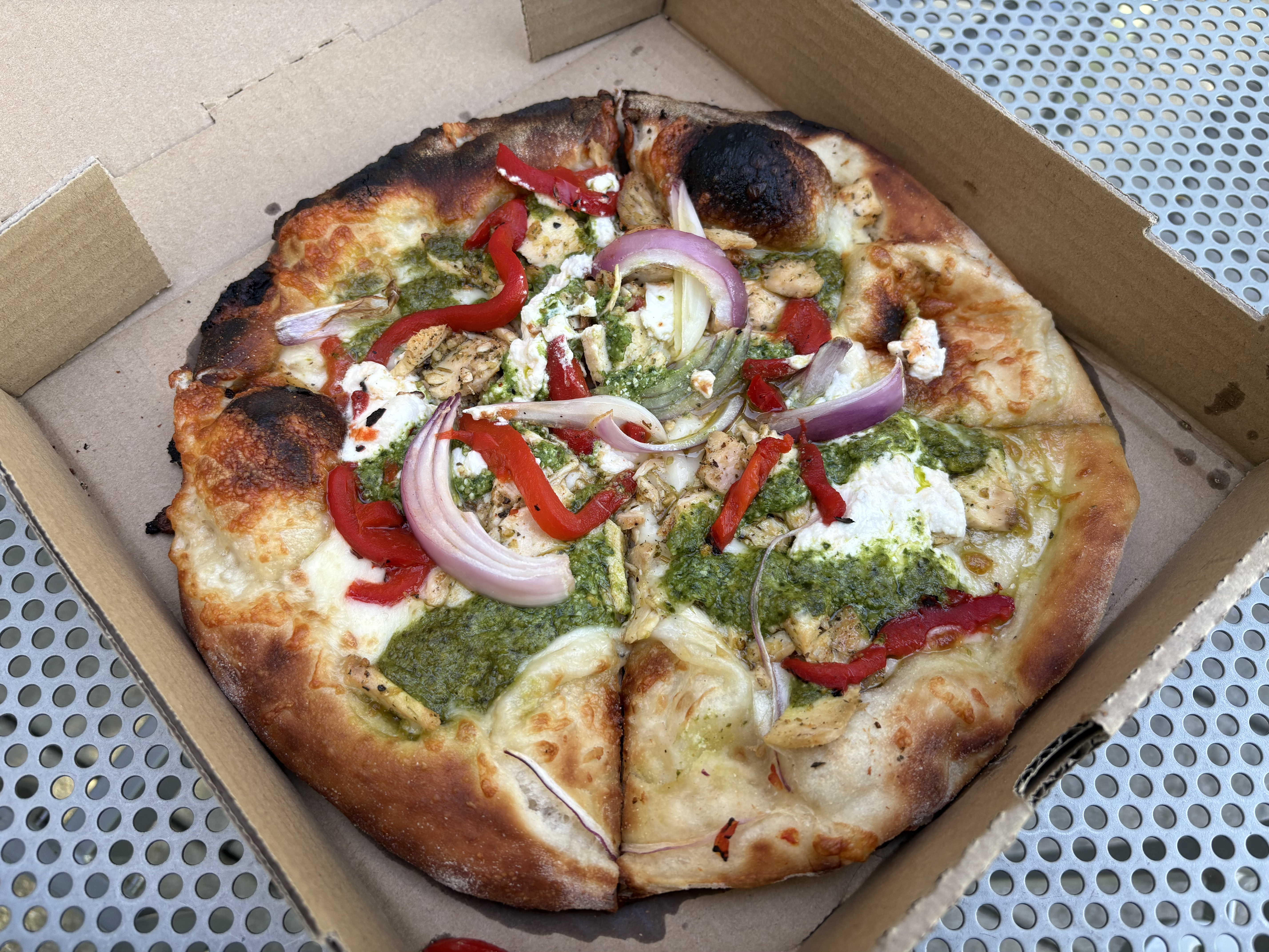Chicken Pesto Pizza